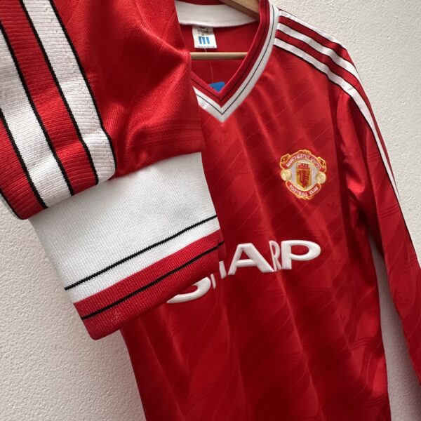 camiseta retro manga larga manchester united