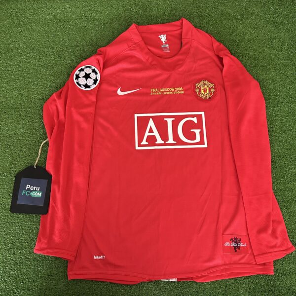 camiseta manchester united 2008